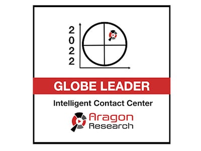 Aragon Research Globe for Intelligent Contact Centers, 2022