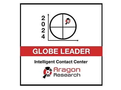 2024 Aragon Research Globe for Intelligent Contact Center Logo